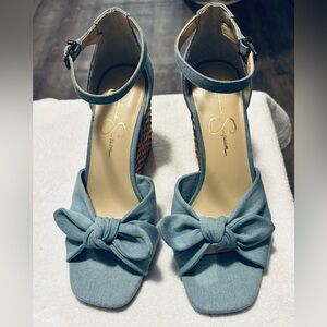 Brand New Wedges By JESSICA SIMPSON - Size 6.5M - Heel Height 3.5” - box 1A